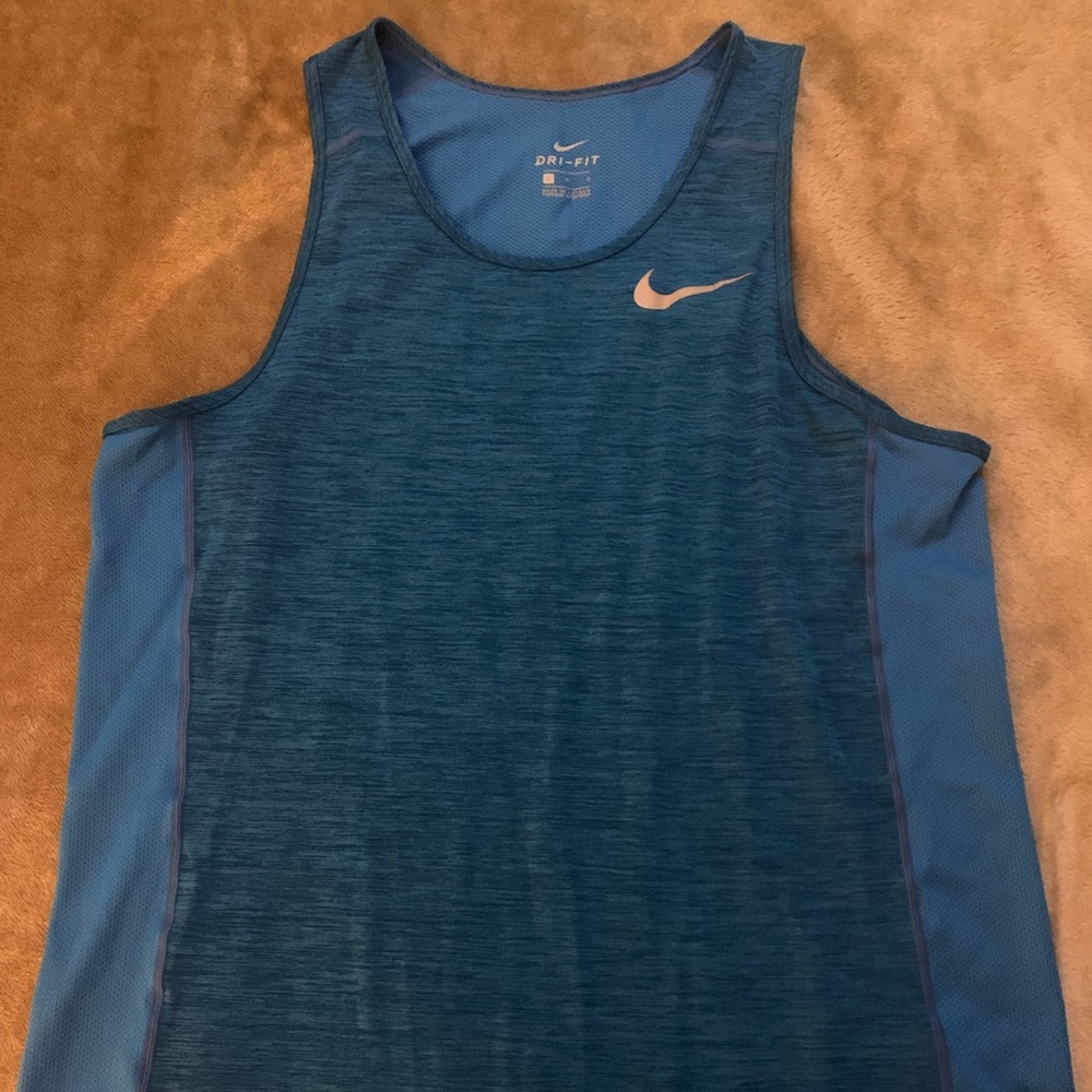 Blue Nike Tank Top